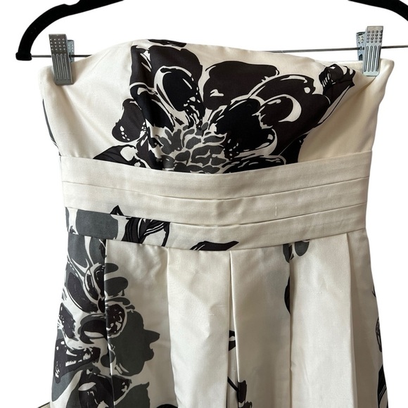 ANN TAYLOR DRESS OP NWT SILK STRAPLESS PROM HOMECOMING WEDDING COCKTAIL ELEGANT - Picture 3 of 13